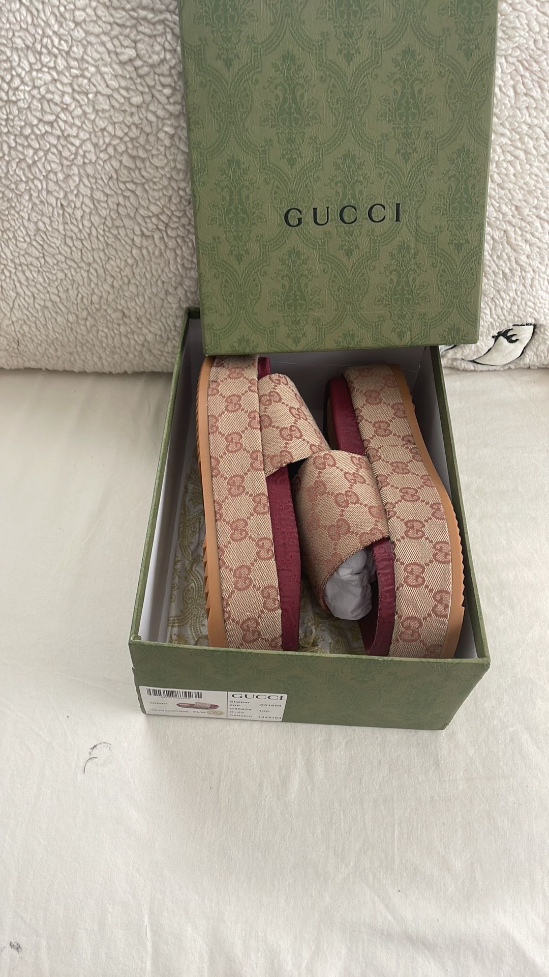 Gucci Slides Sandals New Size 39