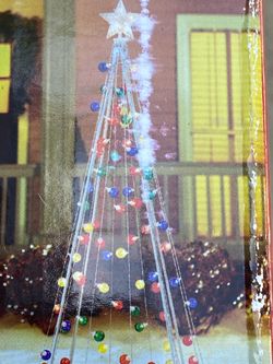 Really nice Christmas tree  8 foot twinkling cone tree - indoor or outdoor - General