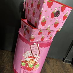Strawberry Shortcake Hamper & Bins 
