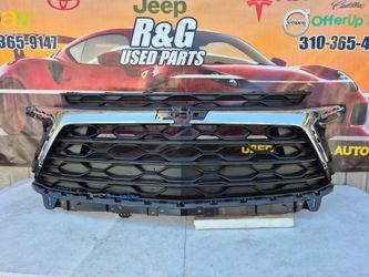 2023 2024 2025 2026 CHEVY CHEVROLET BLAZER FRONT BUMPER GRILLE GRILL ORIGINAL USED (CRACKED)