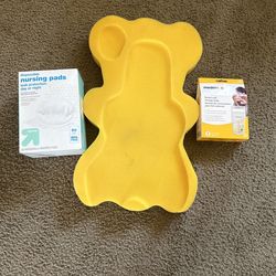 Sponge Bath Nursing Pads And Breast Milk Storage Bags 