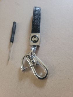 Leather Key Chain For Nissan