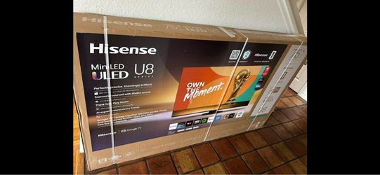 Hisense 75” U8 TV**BRAND NEW**