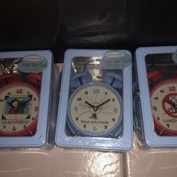 Alarm clocks (new)