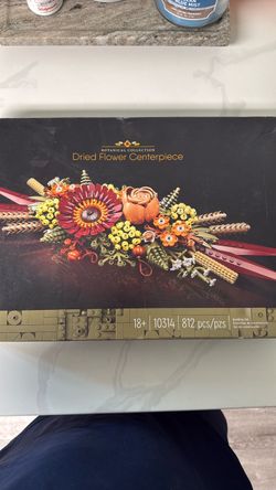 LEGO DRIED FLOWERS CENTERPIECE