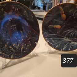 Tropical Bird Collectors Plates 
