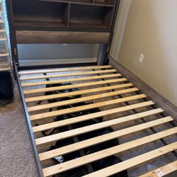 FULL BED WITH MATRESS AND FRAME