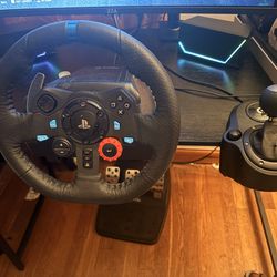 Full Logitech wheel setup