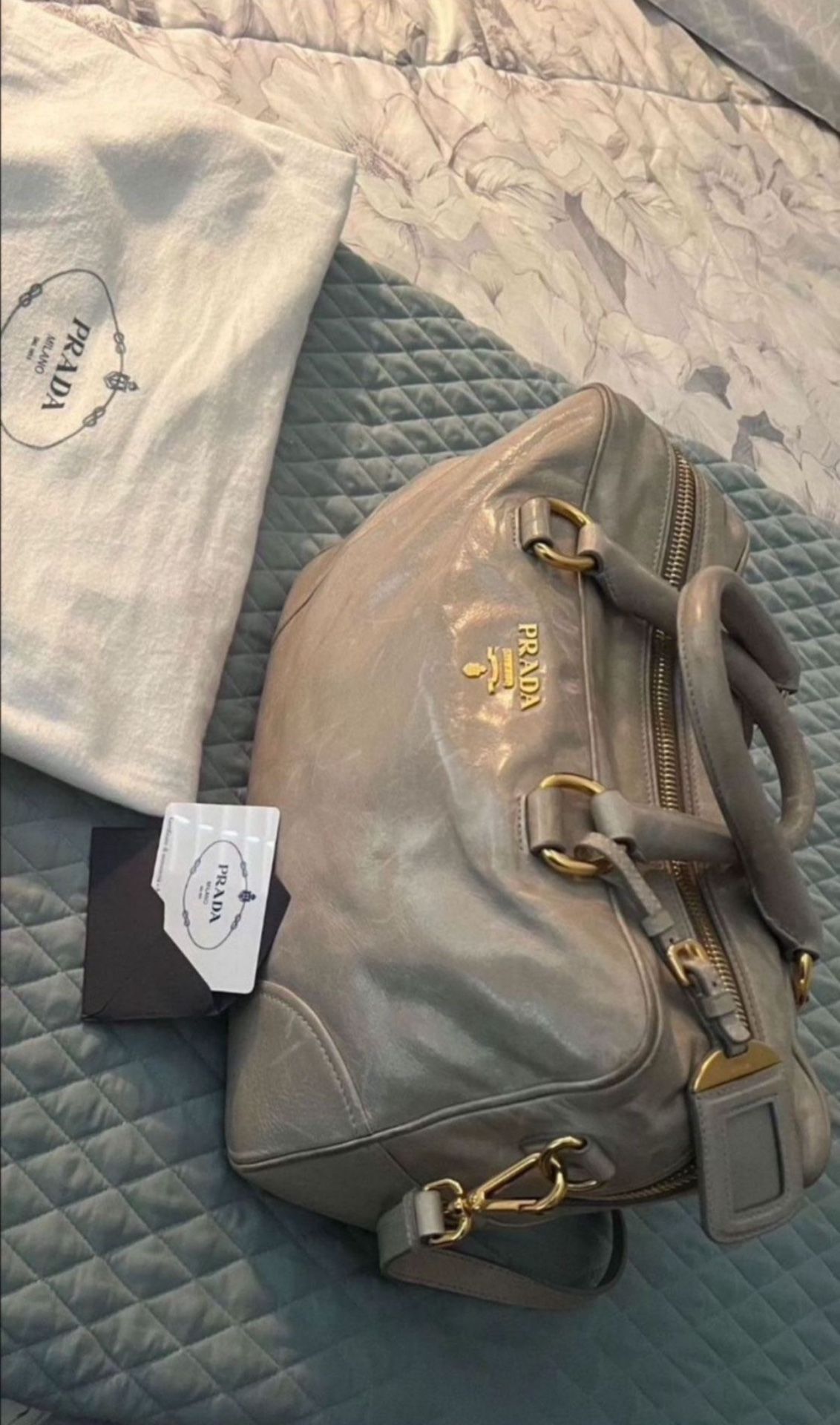 AUTHENTIC PRADA IBB010 Crossbody Bag (NOT A REPLICA)
