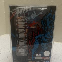 SSGSS Goku Exclusive Ed NYCC Signed by Sean Schemmel 