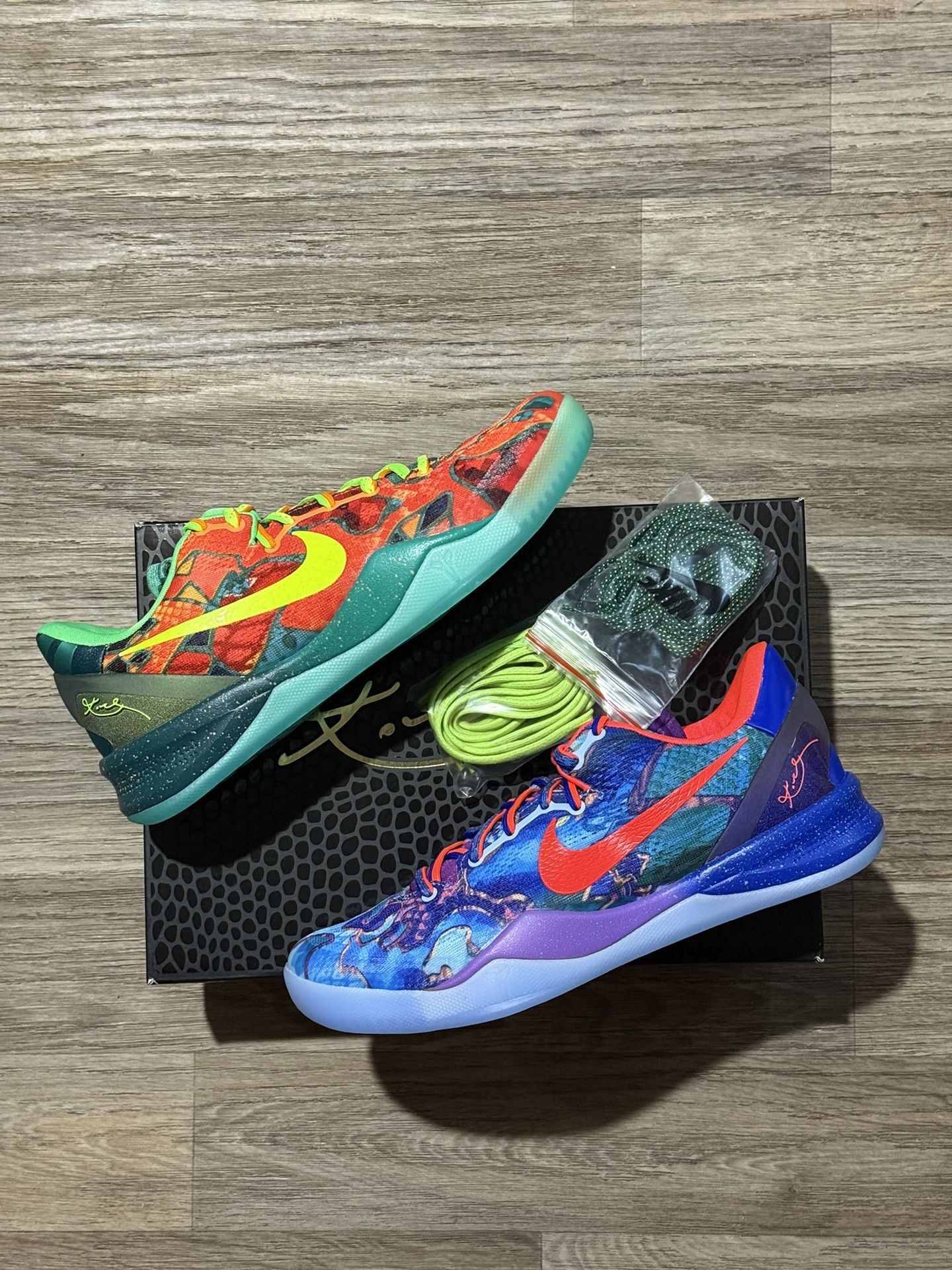 Brand New! Nike Kobe 8 Protro What The Basketball Shoes