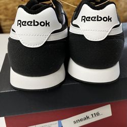 Size 9.5 Black An White