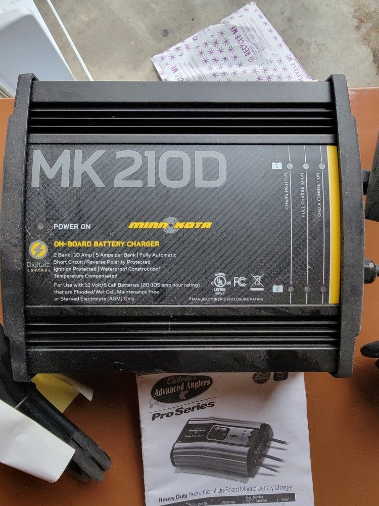 Minnkota 2 Bank Charger For Sale