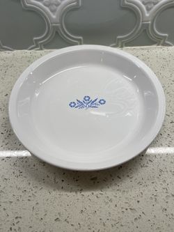 Vintage Corning Ware Cornflower Blue Pie Plate