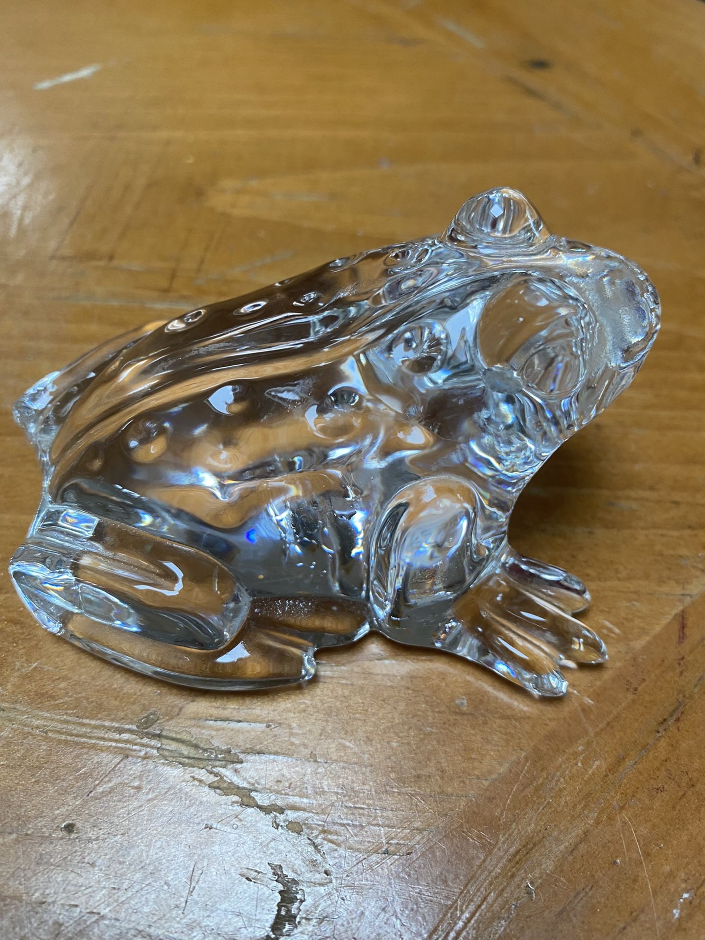 Waterford Crystal Frog 
