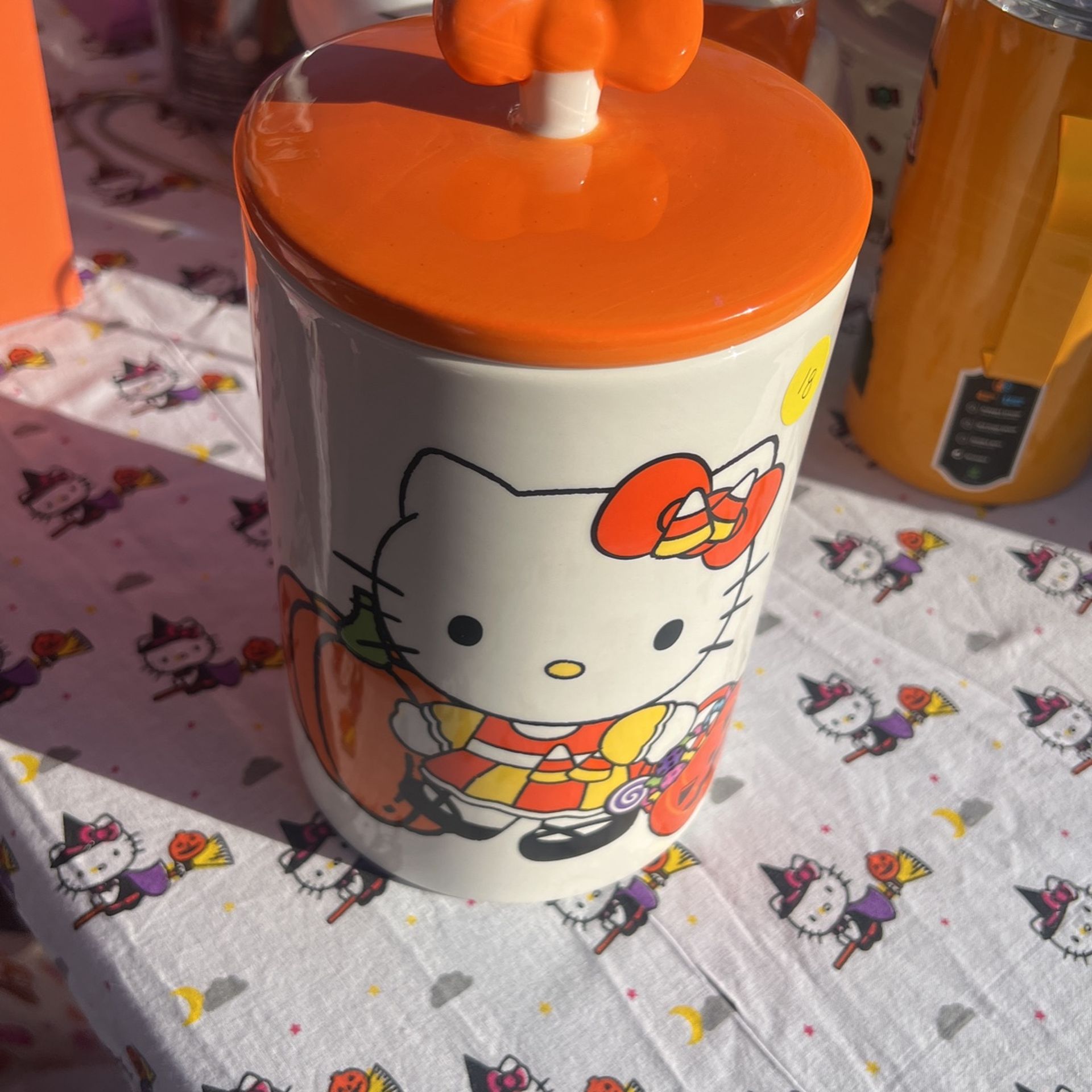 Hello Kitty Halloween Cookie Jar
