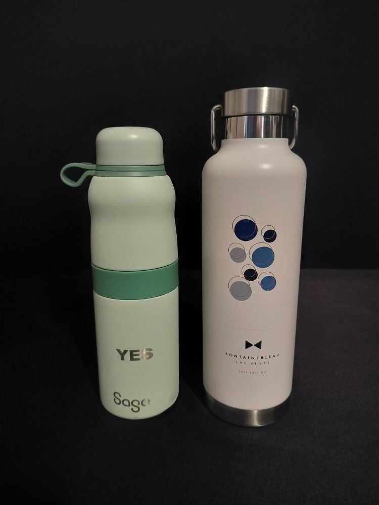 2 Tumblers (Fountain Blue & SAGO)