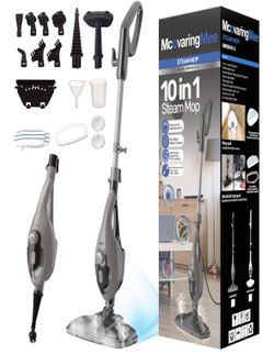 10-in-1 Steam Mop – 1550W Power