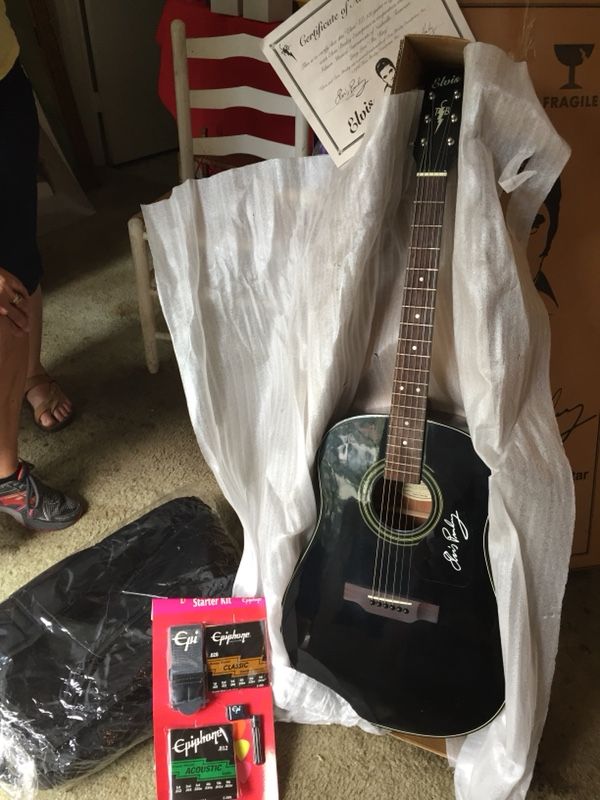Epiphone EE101 Commemorative Elvis Presley acoustic guitar