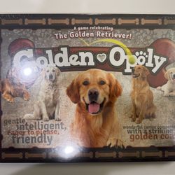 Golden Opoly Board Game (New in wraps)