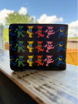 🌈 Grateful Dead Dancing Bears Wallet 🌈