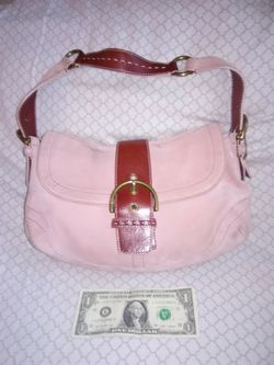 Coach leather handbag- No. E045-9688