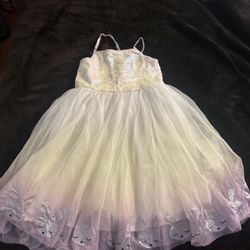Girls' Size 7 Zunie bunny  Dress