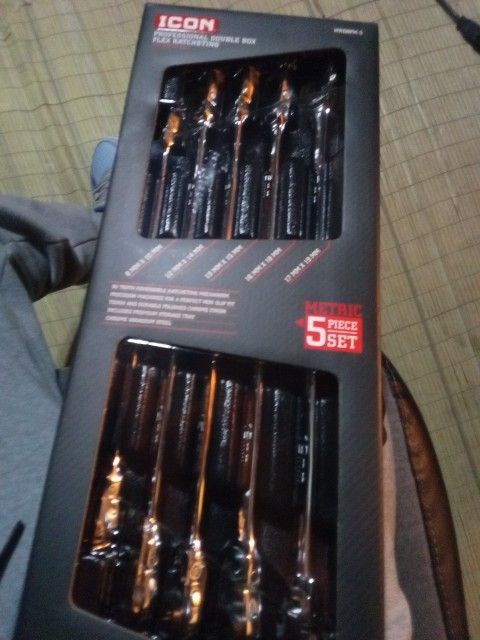 Double Box Flex Ratchet Set