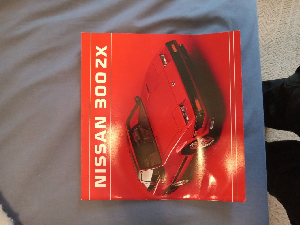 Sales Brochure 1984 Nissan 300zx