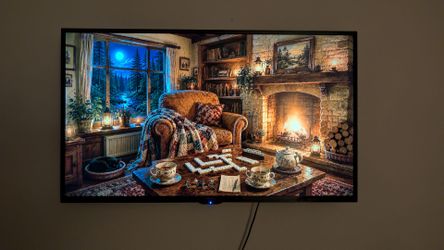 55 inch TV with TV mount