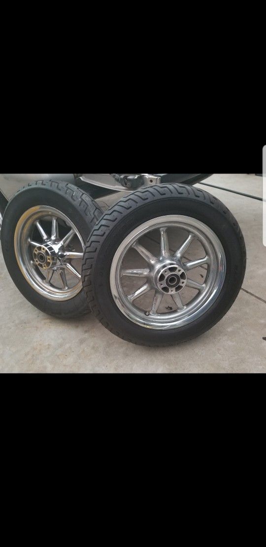 Harley Davidson Rims and Tires