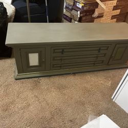 Large Table Or Chair With Storage Drawers