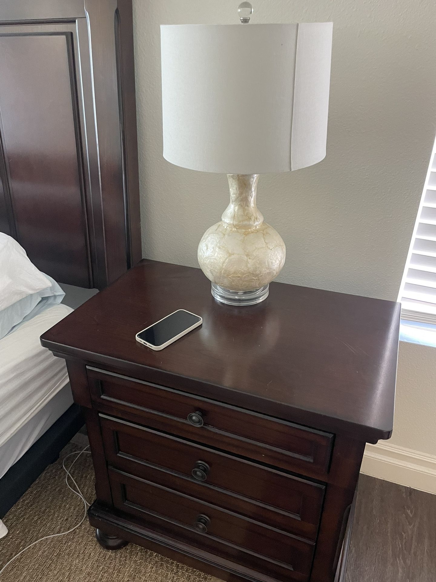 Ashley Furniture Porter Nightstand (x2) GREAT CONDITION for Sale in