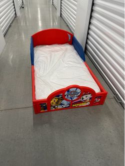 Kids Paw Patrol Bed with new mattress