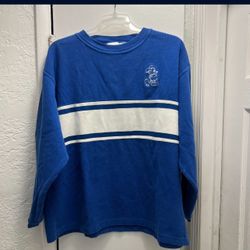 Vintage Walt Disney World  Embroidered Mickey Crewneck Sweatshirt Adult L