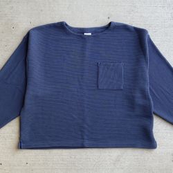 Blue Corduroy Sweatshirt 
