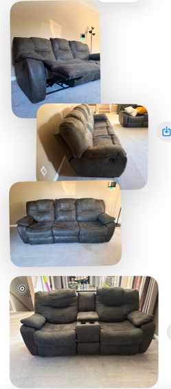 Sofa and loveseat- Steel frame