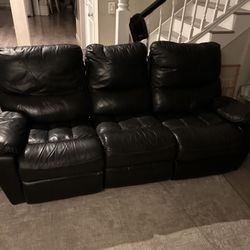 Leather Couch 