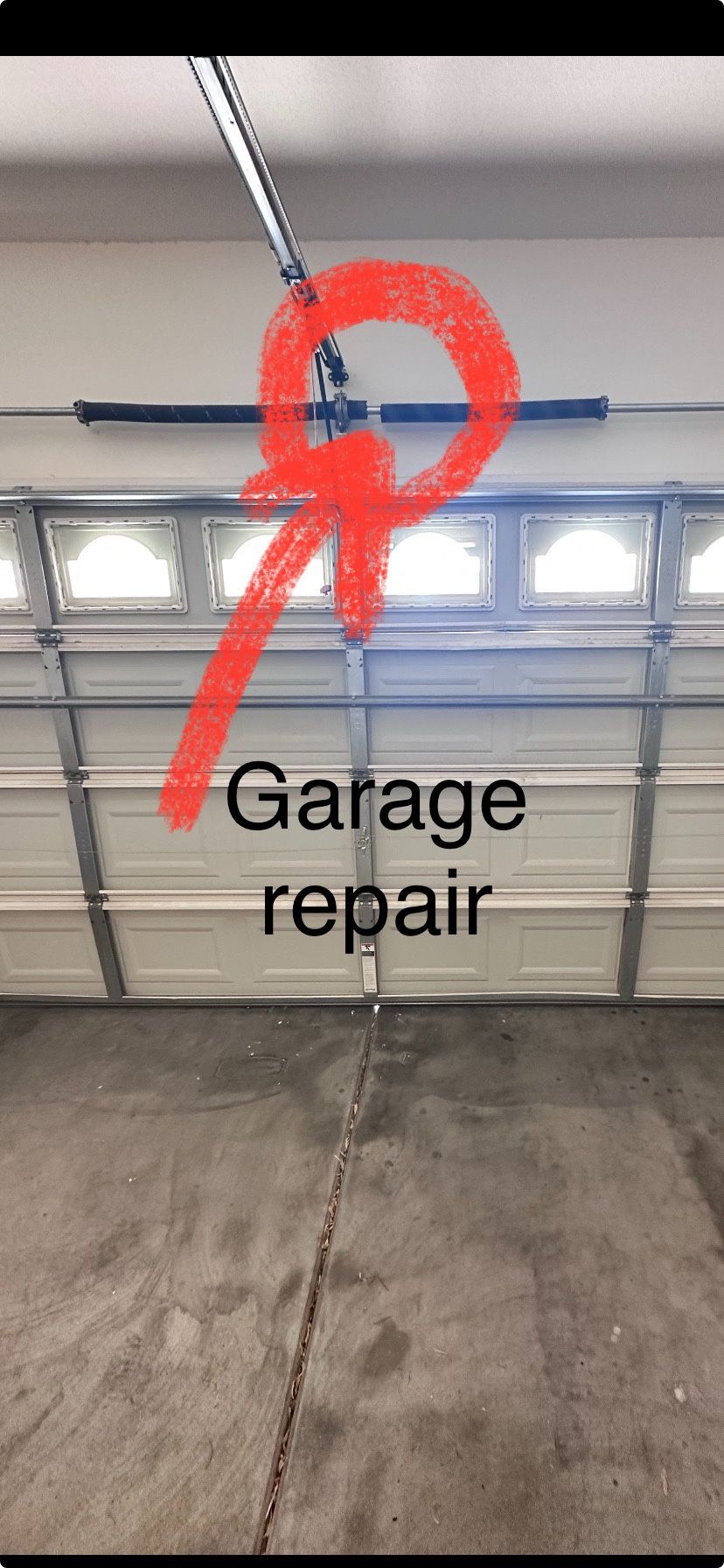 Spring Garage Door