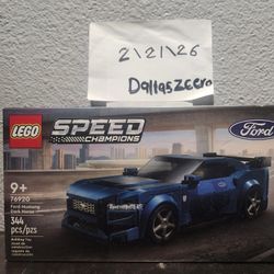 76920 FORD MUSTANG DARK HORSE sports car lego legos set Speed Champions NEW