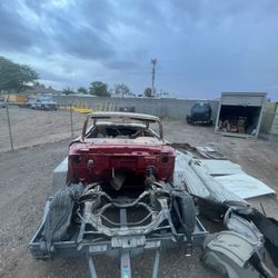 Storage Container Full Of Car Parts
