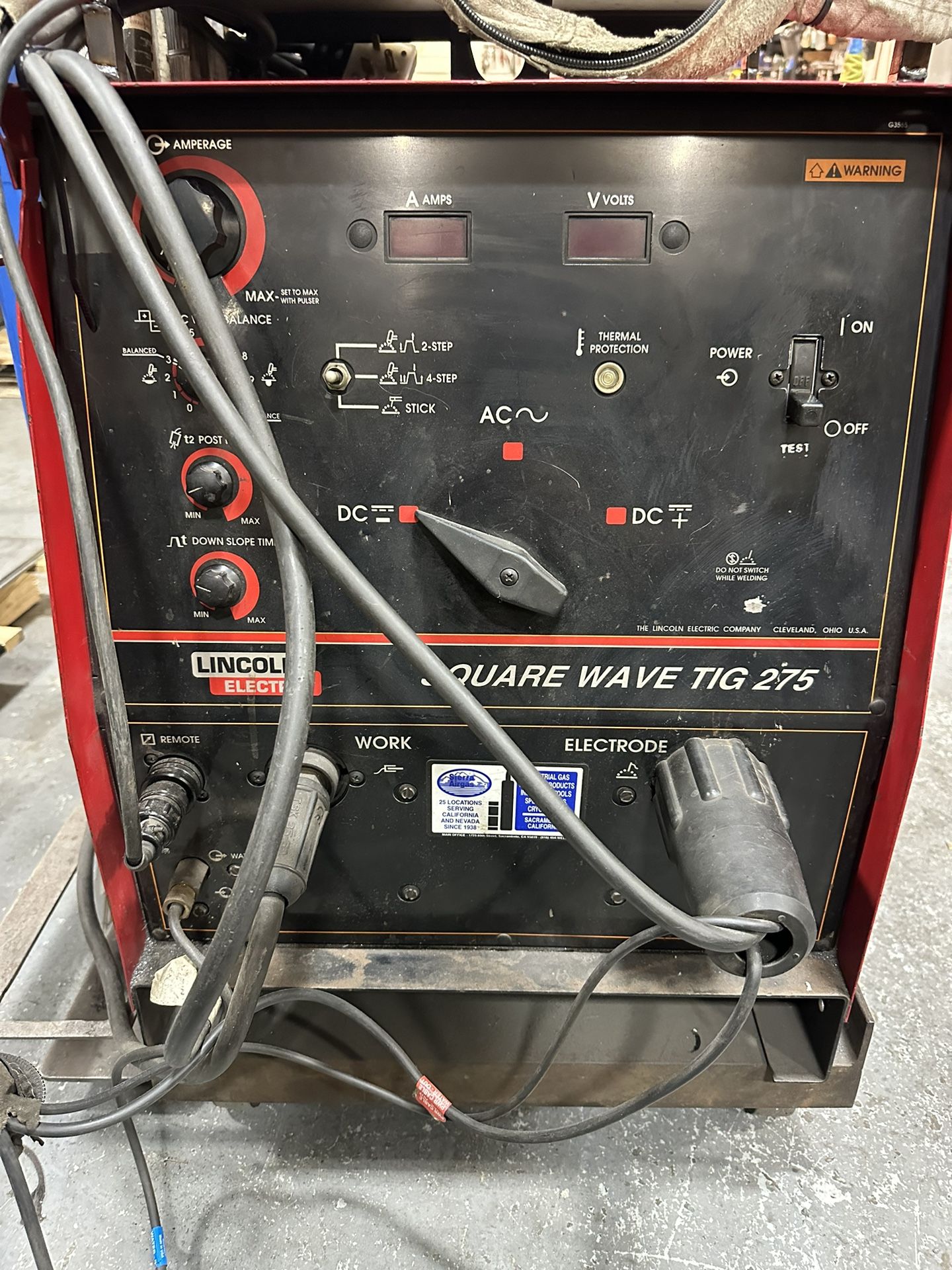 Lincoln Square Wave Tig 275 for Sale in Los Angeles, CA