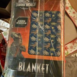 Jurassic world blanket