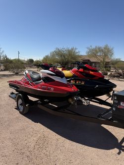 Turn-Key Jet Ski Package:  2014 Sea-Doo RXT-X aS 260 & 2007 Sea-Doo RXP 215 and Trailer