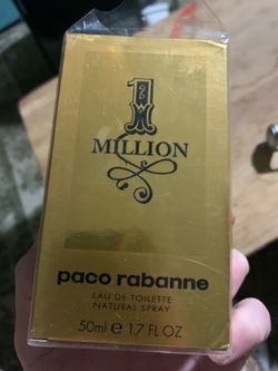 Paco Rabanne 1 Million Eau de Toilette – 50 ml / 1.7 oz Brand new, sealed.