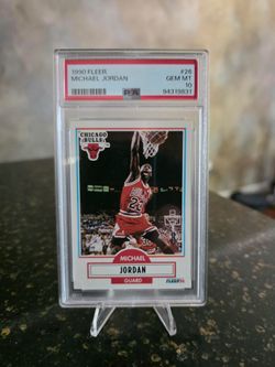 1990 Fleer Michael Jordan #26 PSA 10