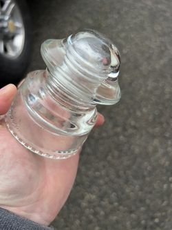 Old Bottles And Glass Insulator