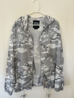 Arctic Camo Windbreaker (L)