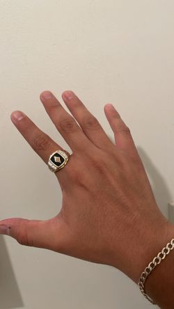 14k chunky gold ring
