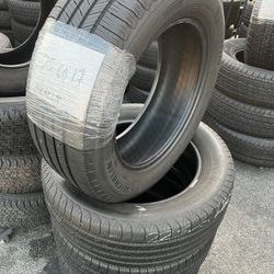 225/60/17 Michelin (4) Used Tires Mount & Balance // Set De 4 Llantas Michelin Usadas Instaladas Y Balanceadas